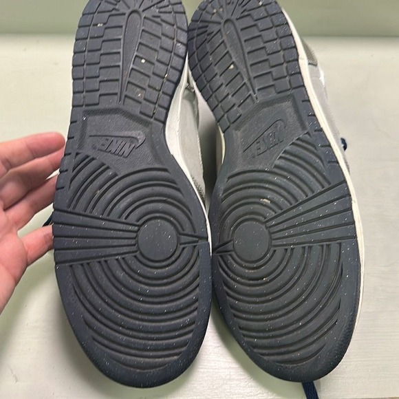 Men's Nike Terminator Low Metallic Silver Sparkle Swoosh Logo Sneakers Size 11.5 - Picture 8 of 8